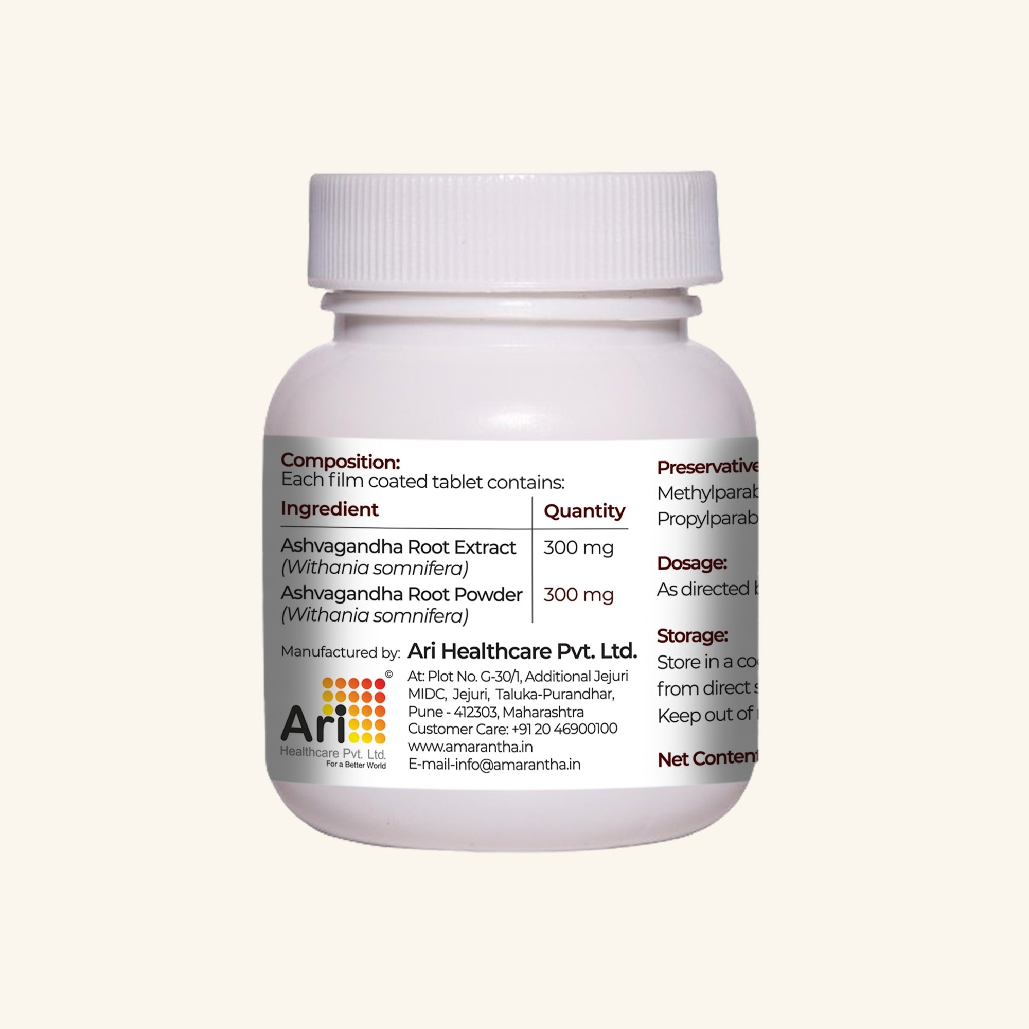 Amarantha Ashvagandha Tablet