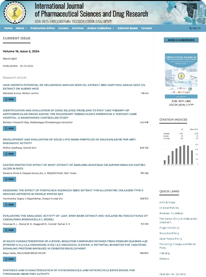 Journal of scientific and industrial research